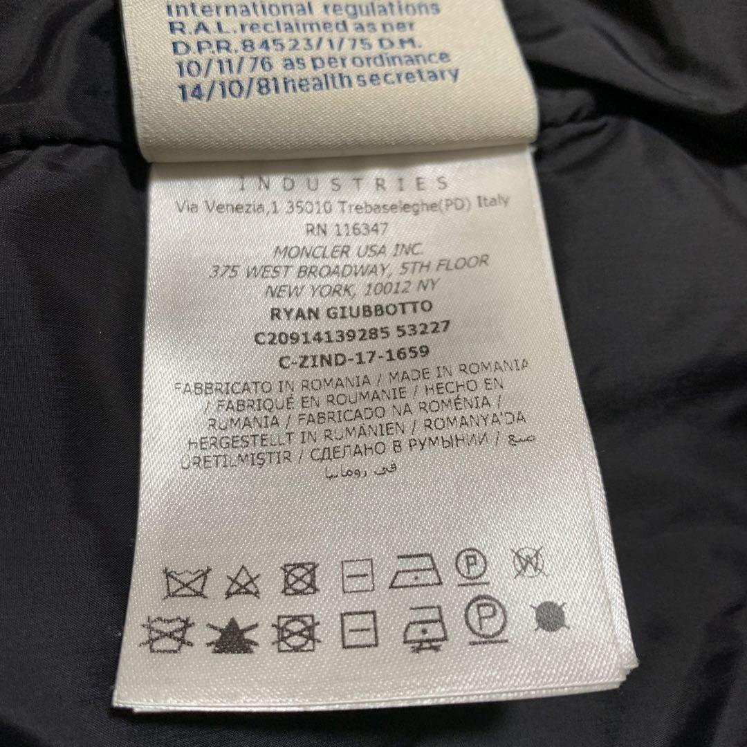 Men's Moncler Ryan jacket size 2